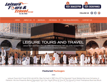 Tablet Screenshot of ltours.com.pk